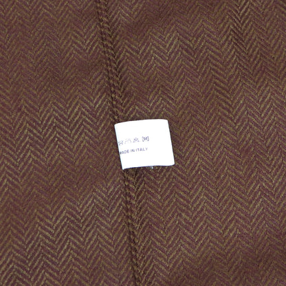 Errico Formicola（エリコ フォルミコラ）ヘリンボーン CPOシャツ GERARDO【ブラウン】国内正規品
