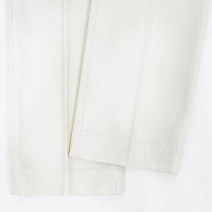 Tangent（タンジェント）CHARLES シャルル TAN04° ハードツイストツイル コットンパンツ【ホワイト】国内正規品