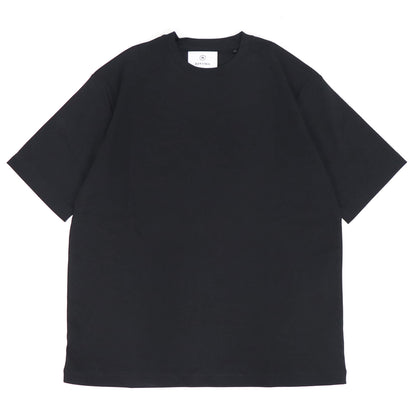 RIVORA（リヴォラ）Suvin Cotton Crew Neck スビンコットン クルーネック Tシャツ【ブラック】国内正規品