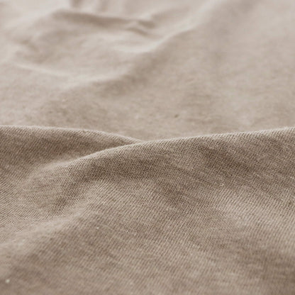 nomiamo（ノミアモ）コットンリネン カットソージャケット【ベージュ】国内正規品