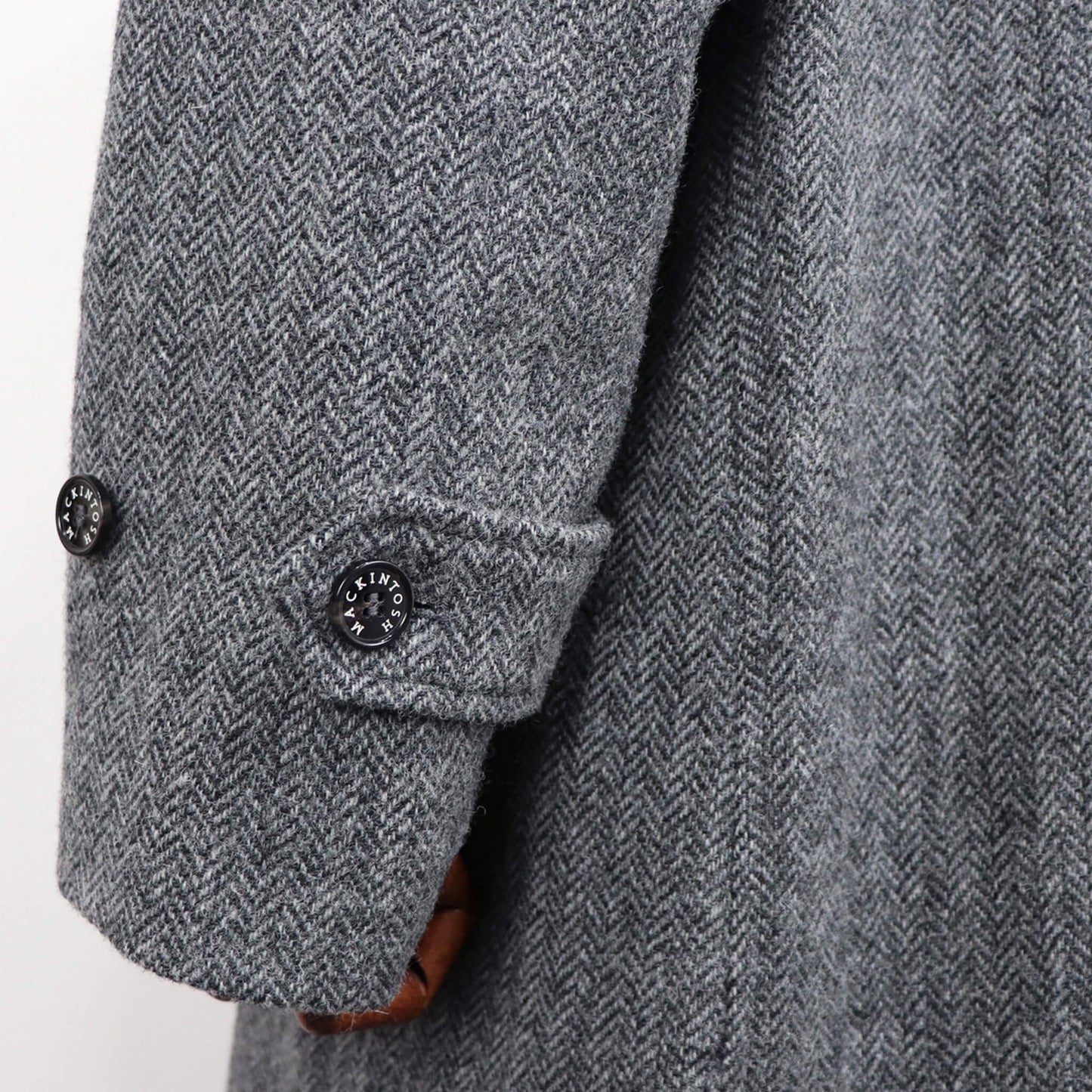MACKINTOSH（マッキントッシュ）BELFORD / バルカラーコート グレー ヘリンボーン【グレー】国内正規品