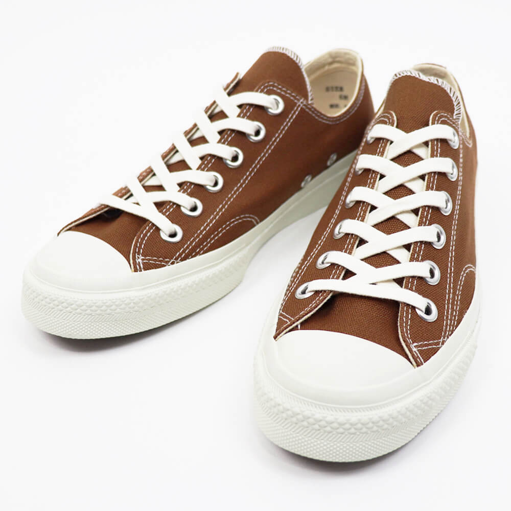 R.C.A.F（アールシーエーフットウェア）USARMY SHOES アメリカ軍 キャンバス シューズ【ヴィンテージブラウン】国内正規品