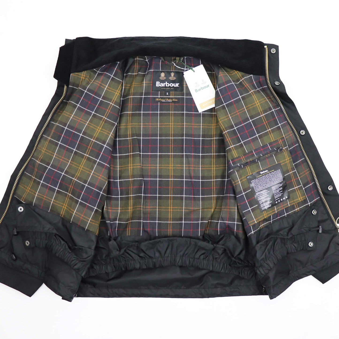 Barbour（バブアー）Dryfly （ドライフライ）Wax Jacket【ブラック】国内正規品