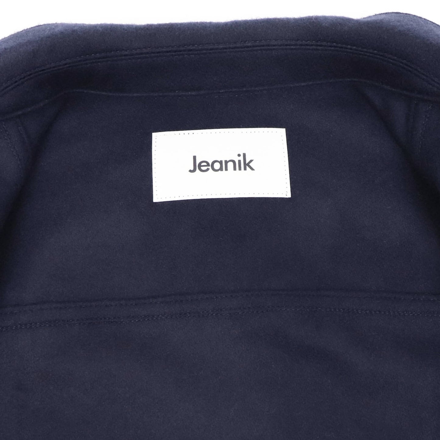 Jeanik（ジーニック）ウールカシミア ジャケット 3rdタイプ【ネイビー】国内正規品