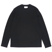 画像をギャラリービューアに読み込む, RIVORA（リヴォラ）スビンコットン クルーネック ロングスリーブTシャツ【ブラック】国内正規品
