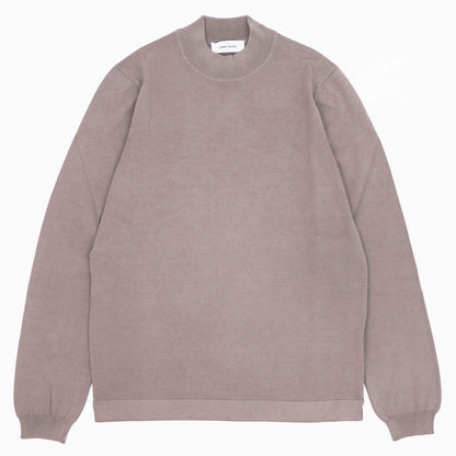 GRAN SASSO（グランサッソ）12ゲージ コットンモックネックニット ロングスリーブ 長袖【トープ】国内正規品