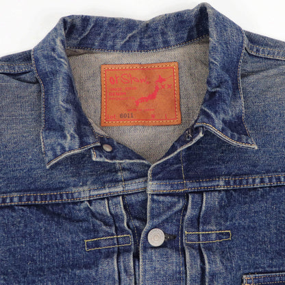 orSlow（オアスロウ）TYPE1 PLEATED FRONT DENIM BROUSE 03-6011 デニムトラッカージャケット【YEAR WASH】国内正規品