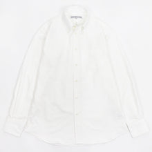 画像をギャラリービューアに読み込む, INDIVIDUALIZED SHIRTS（インディヴィジュアライズド シャツ）Giotto 別注 STANDARD FIT スタンダードフィット ボタンダウン コットン ツイル シャツ【オフホワイト】国内正規品
