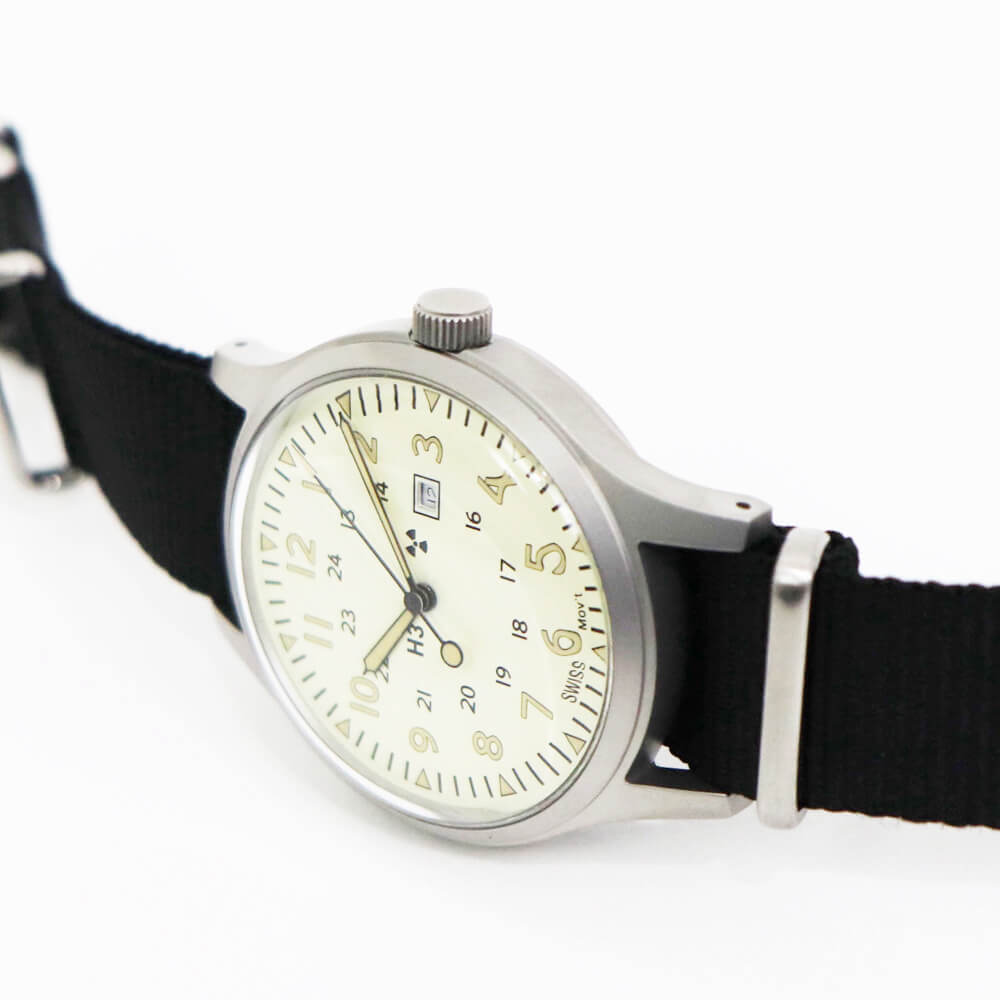 NAVAL WATCH（ナバルウォッチ）Naval military watch Mil.-01C US Force Type 【ホフホワイト】国内正規品