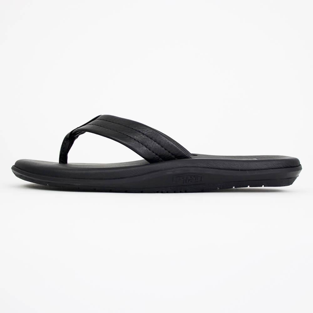 ISLAND SLIPPER（アイランドスリッパ）PT202 レザー トングサンダル【ブラック】国内正規品