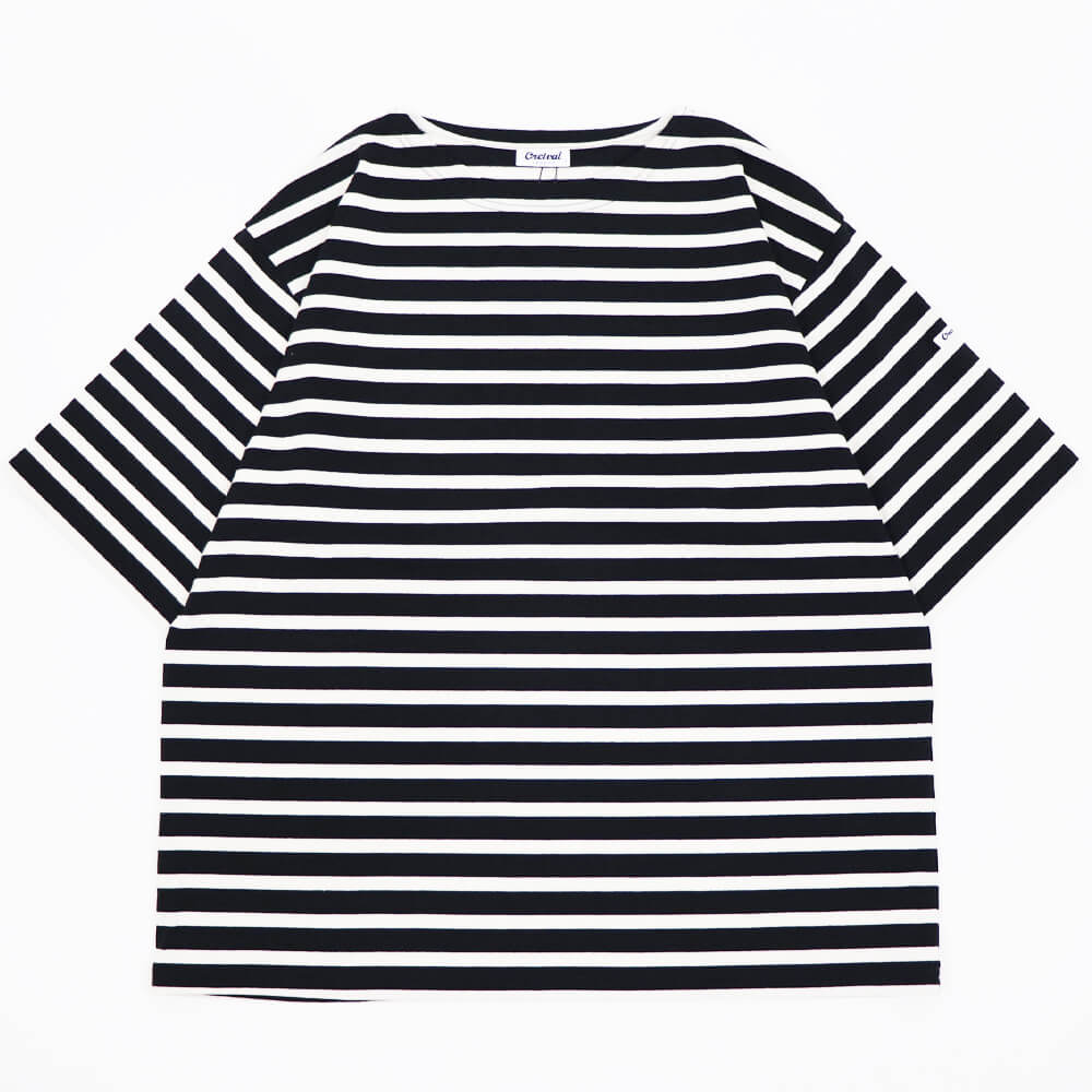 ORCIVAL（オーシバル）半袖 ボーダーTシャツ【ブラック×エクリュ】国内正規品