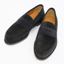 画像をギャラリービューアに読み込む, R.C.A.F（アールシーエーフットウェア）FRENCH  LOAFER スエード【ブラック】国内正規品
