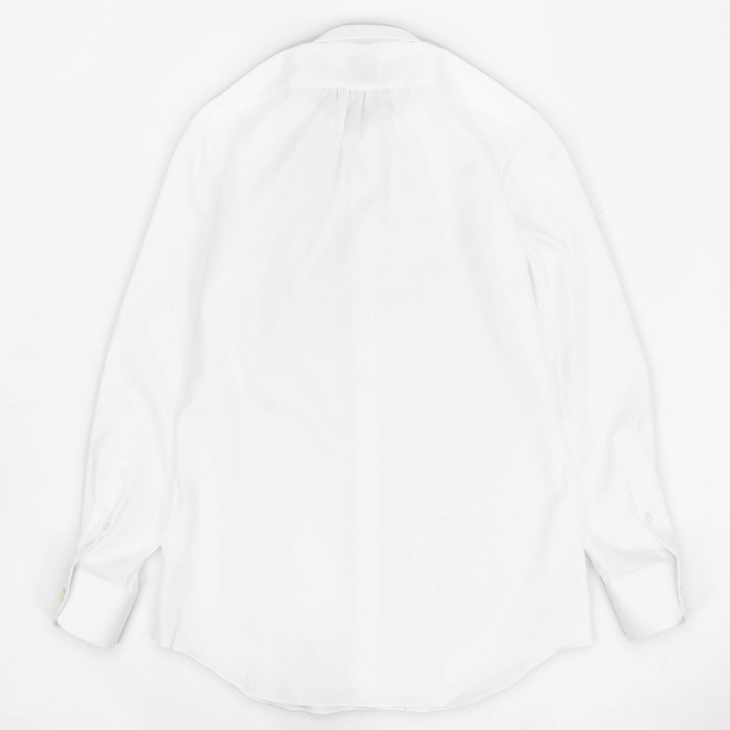 BRUNO（ブルーノ）ORIGINAL SHIRT PREMIUM セミワイドカラー オックスフォード ドレス シャツ【ホワイト】
