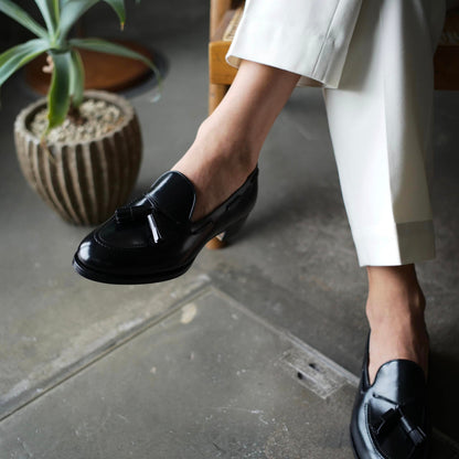 BRUNO（ブルーノ）ボカルーレザー タッセル ローファー【ブラック】正規販売店