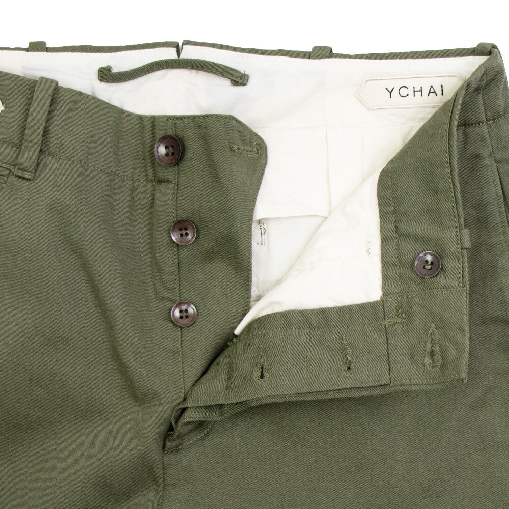 YCHAI（イカイ）ROBUSTO ロブスト アメリカンチノパンツ【カーキ