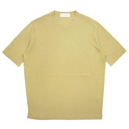 FILIPPO DE LAURENTIIS（フィリッポ デ ローレンティス）ニットTシャツ【ベージュ 】