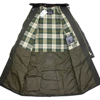 Barbour（バブアー）OVERSIZED WAX BURGHLEY/オーバーサイズ ワックス バーレー MWX1674 ガーメント付【グリーン】国内正規品