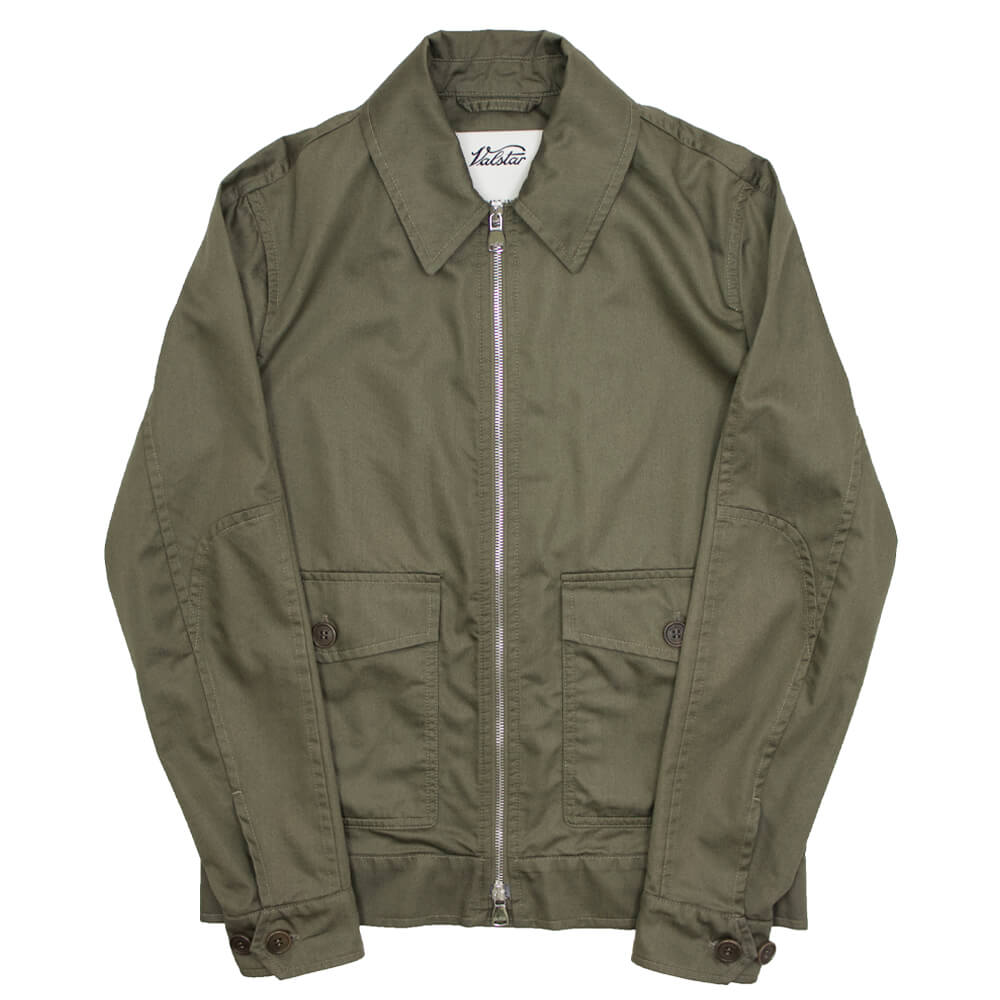 Valstar（ヴァルスター）ジップアップブルゾン【オリーブ】