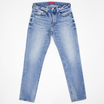 RED CARD TOKYO（レッドカードトウキョウ）Rhythm Slim Tapered リズム スリムテーパード ストレッチ デニム【Vintage Light / ライトインディゴブルー】国内正規品