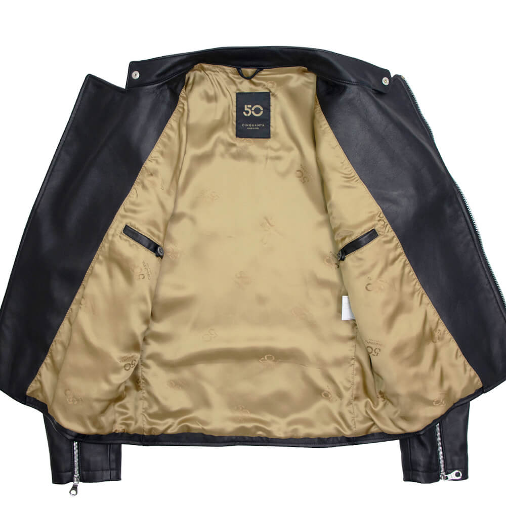 CINQUANTA i551/1 スタンドカラーダブルライダース CINQUANTA(チンクアンタ)i551/1 スタンドカラーダブルライダース