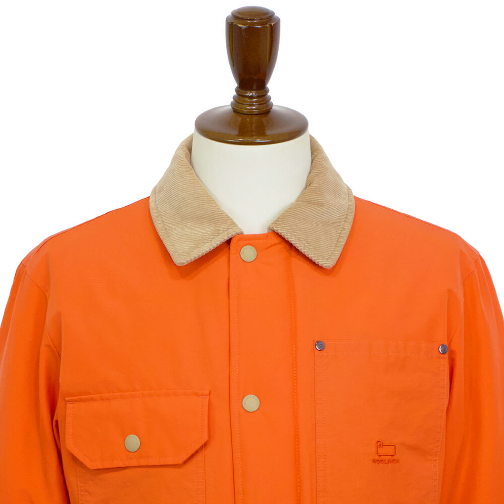 WOOLRICH（ウールリッチ）ダスター ワーク ジャケット【オレンジ】国内正規品