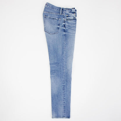 RED CARD TOKYO（レッドカードトウキョウ）Rhythm Slim Tapered リズム スリムテーパード ストレッチ デニム【Vintage Light / ライトインディゴブルー】国内正規品