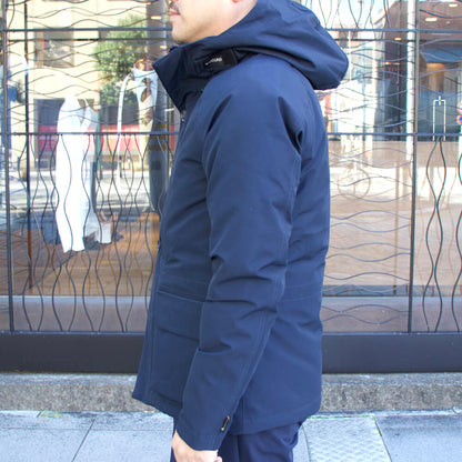WOOLRICH（ウールリッチ）GTX MOUNTAIN JACKET ゴアテックス ダウン入り マウンテンジャケット【メルトンブルーMELTON BLUE】国内正規品