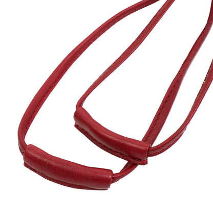 FATTORIA del CUOIO（ファットリアデルクオーイオ）イントレチャート 巾着 レザーバッグ【レッド】国内正規品