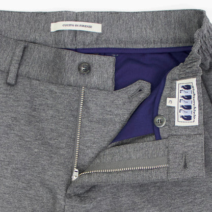 giabsarchivio（ジャブスアルキヴィオ）GIORGIONE ジョルジオーネ スタンダード ジャージー リブ パンツ【グレー】国内正規品