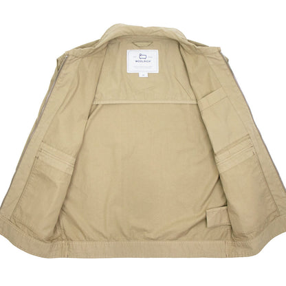 WOOLRICH（ウールリッチ）CREW BOMBER ブルゾン【ベージュ】