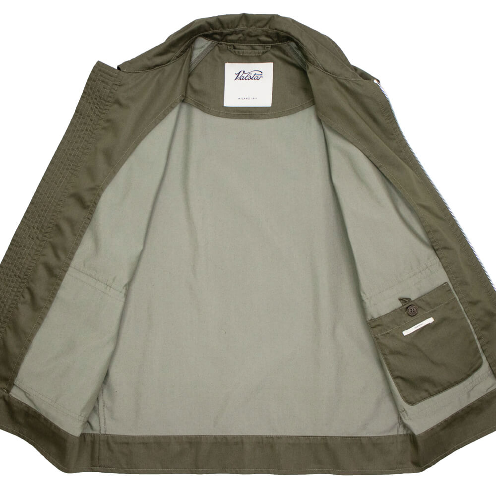 Valstar（ヴァルスター）ジップアップブルゾン【オリーブ】