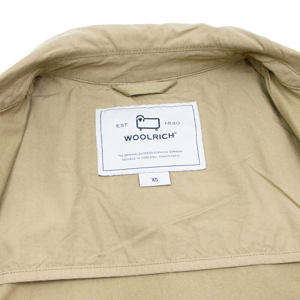 【美品】WOOLRICH ウールリッチ　ブルゾン　ベージュ　スタジャン　S 美品】WOOLRICH ウールリッチ ブルゾン ベージュ スタジャン S - メルカリ