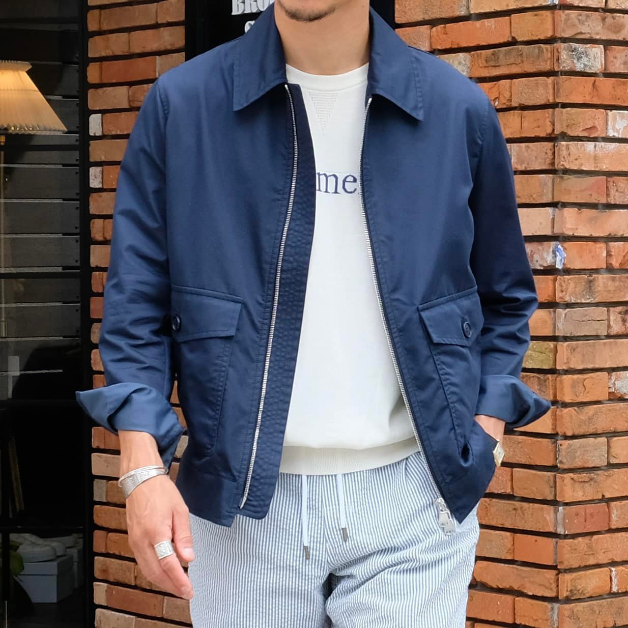 Valstar（ヴァルスター）ジップアップブルゾン【ネイビー】