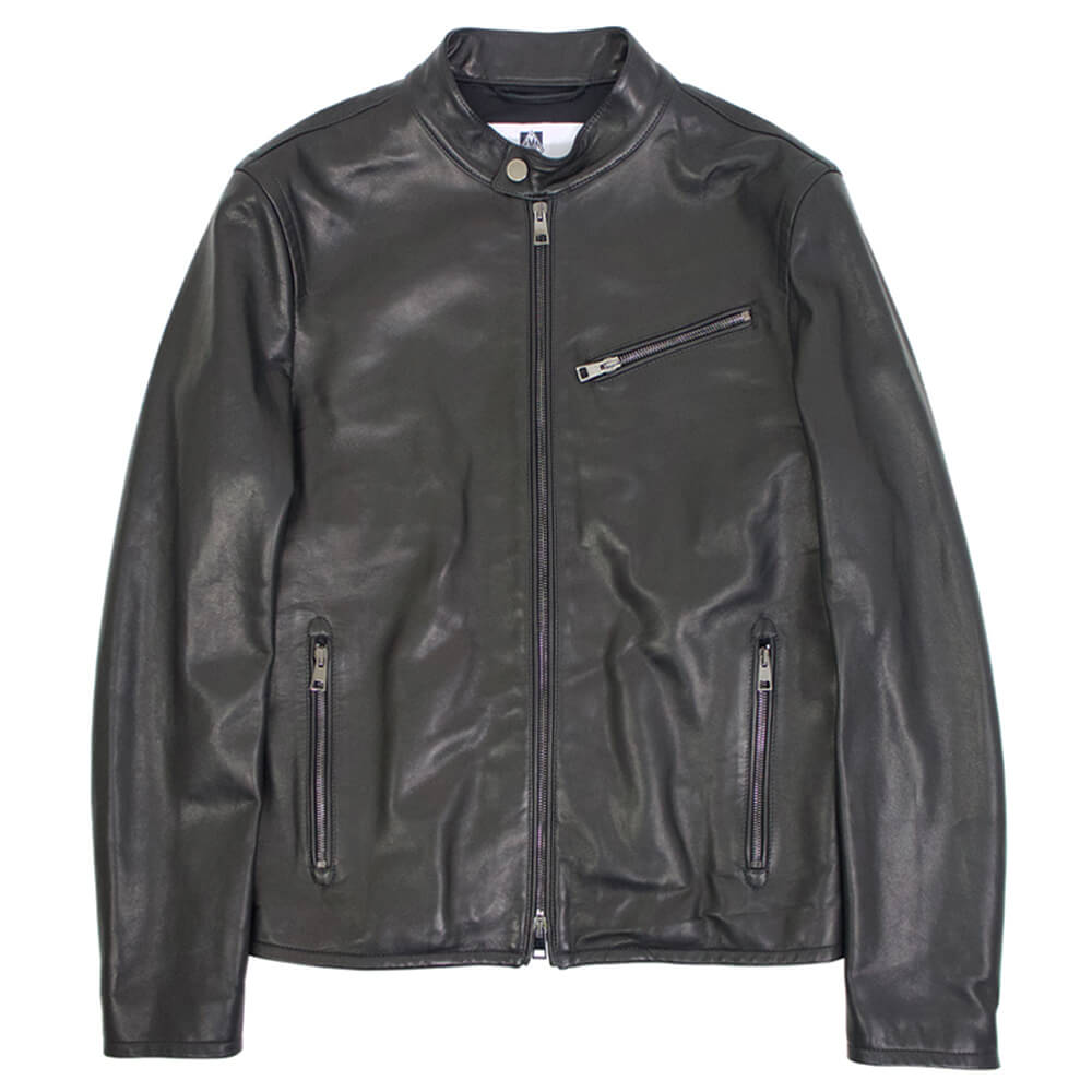 MOLEC（モレック）プロンジェラムレザー シングルライダース ジャケット【ブラック】国内正規品
