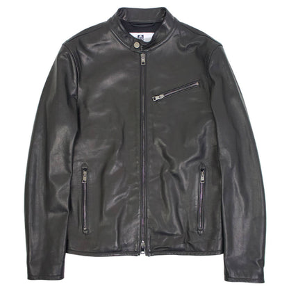 MOLEC（モレック）プロンジェラムレザー シングルライダース ジャケット【ブラック】国内正規品