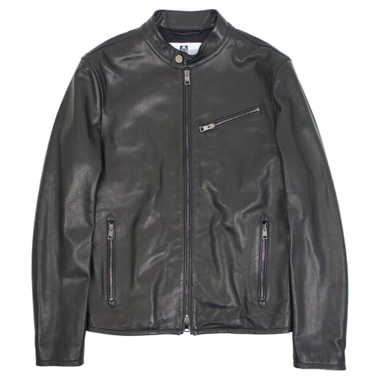 MOLEC（モレック）プロンジェラムレザー シングルライダース ジャケット【ブラック】国内正規品