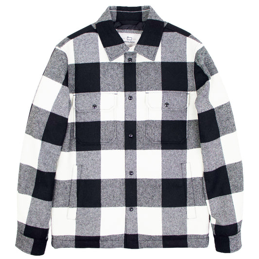 WOOLRICH（ウールリッチ）ALASKAN WOOL CHECK OVERSHIRT チェック柄 オーバーシャツ【ホワイトバッファローチェック】国内正規品