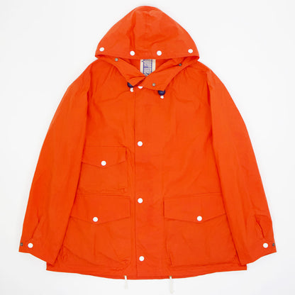 l'impermeabile（リンペルメアビレ）COLORADO コロラド 撥水高密度 ワックスドコットン マウンテンパーカー【オレンジ】国内正規品