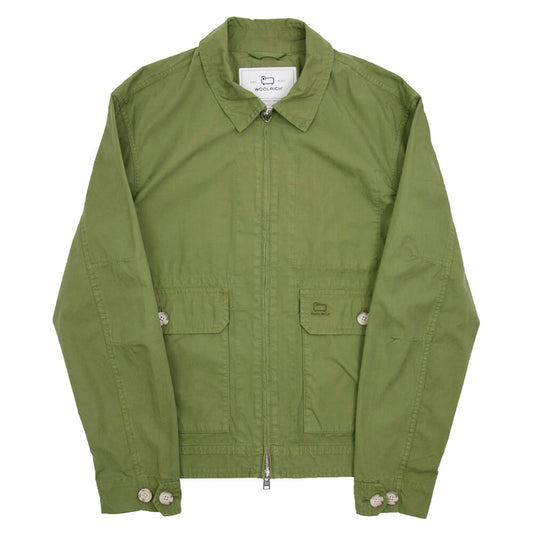 WOOLRICH（ウールリッチ）CREW BOMBER ブルゾン【グリーン】