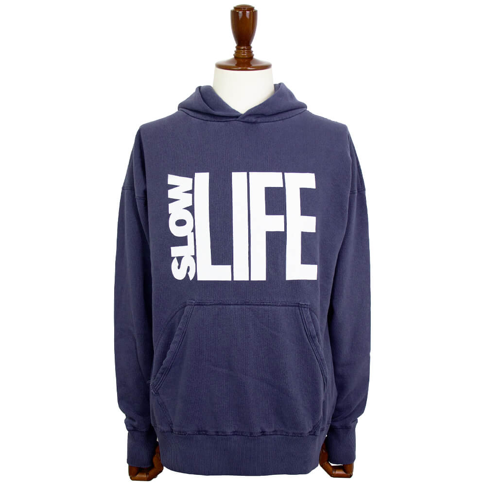 Mixta（ミクスタ）「SLOW LIFE」裏起毛 スウェット パーカー【NIGHT OCEAN】国内正規品