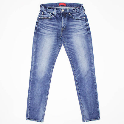RED CARD TOKYO（レッドカードトウキョウ）Rhythm Slim Tapered リズム スリムテーパード ストレッチ デニム【Vintage Mid / インディゴブルー】国内正規品
