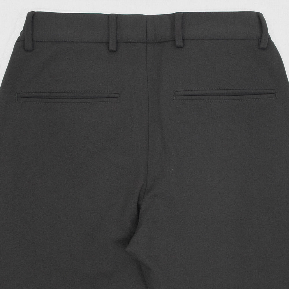 giabsarchivio（ジャブスアルキヴィオ）GIORGIONE ジョルジオーネ スタンダード ジャージー リブ パンツ【ブラック】国内正規品