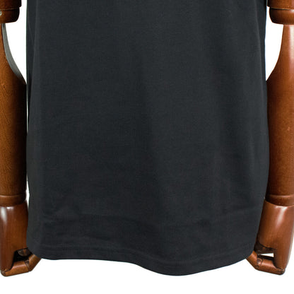 dotBravo（ドットブラーボ）ワンポイント ヘビーオンス クルーネック Tシャツ【ブラック】国内正規品