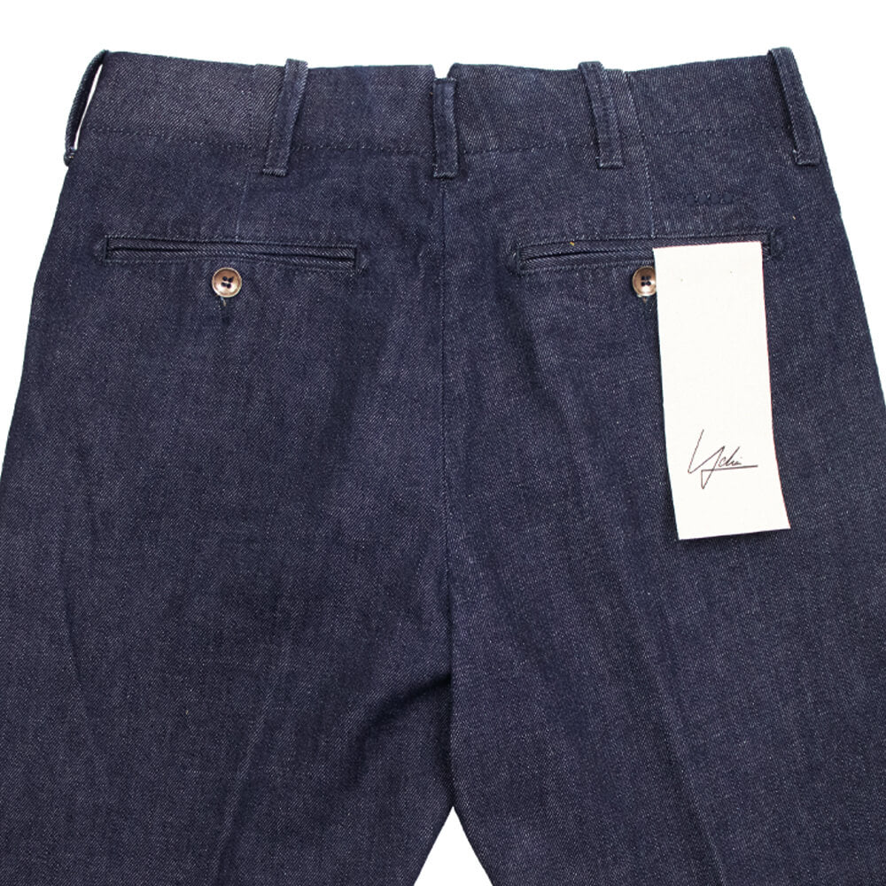 YCHAI（イカイ）ROBUSTO ロブスト デニムスラックス【インディゴブルー】