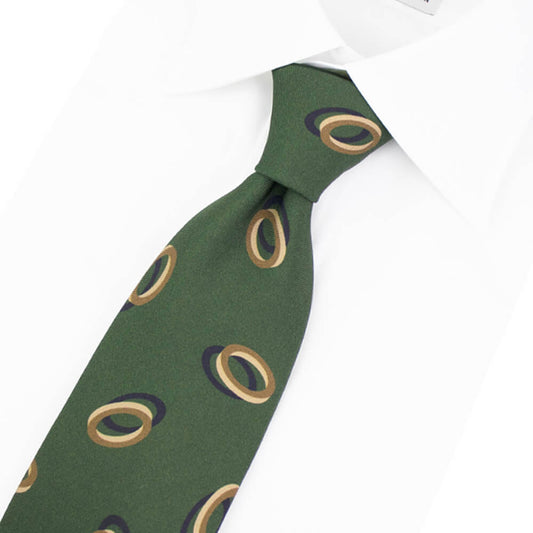 HOLLIDAY&BROWN（ホリデーアンドブラウン）シルク タイ【グリーン】国内正規品