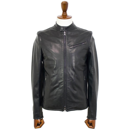 MOLEC（モレック）プロンジェラムレザー シングルライダース ジャケット【ブラック】国内正規品