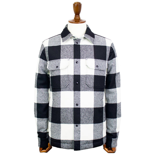 WOOLRICH（ウールリッチ）ALASKAN WOOL CHECK OVERSHIRT チェック柄 オーバーシャツ【ホワイトバッファローチェック】国内正規品