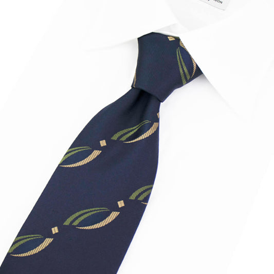 HOLLIDAY&BROWN（ホリデーアンドブラウン）シルク タイ【ネイビー】国内正規品