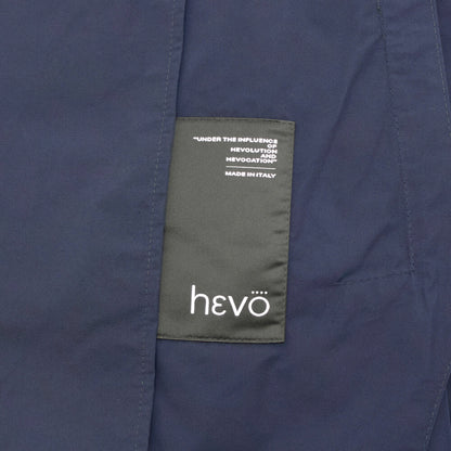 hevo（イーヴォ）TRANI トラーニ ポリエステル コットン ショート丈 ピーコート / ピージャケット【ネイビー】国内正規品