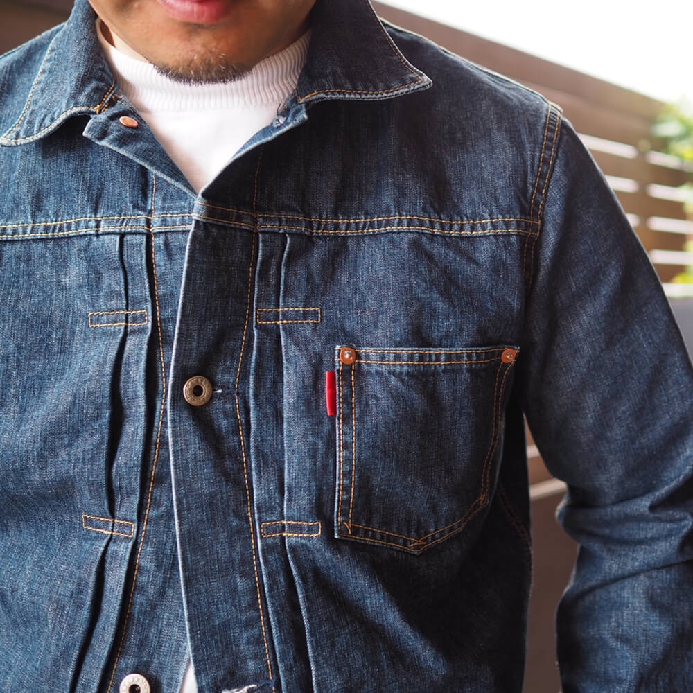 Ciao bella（チャオ ベッラ）デニムジャケット Gジャン【インディゴ】